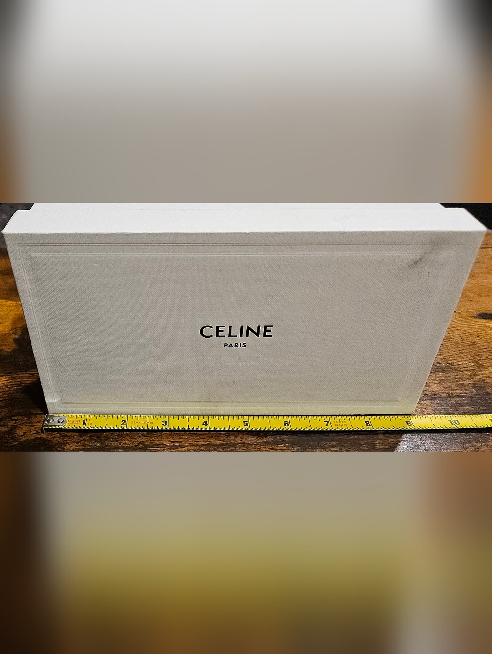 Celine Large White Gift Box Set Envelope Booklet Wallet Glasses Travel Storage - Picture 8 of 11